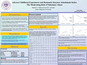 Adverse Childhood Experiences and Romantic Insecure Attachment Styles