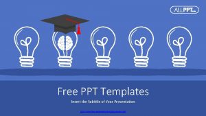 Free PPT Templates Insert the Subtitle of Your