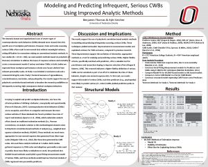 Modeling and Predicting Infrequent Serious CWBs Using Improved