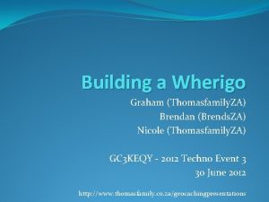 Wherigo builder