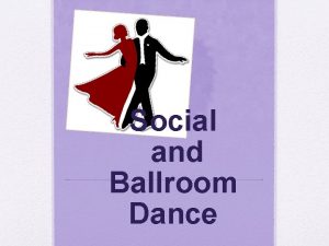 Benefits of social dance