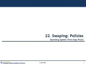 22 Swaping Policies Operating System Three Easy Pieces