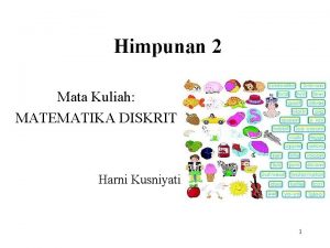 Himpunan 2 Mata Kuliah MATEMATIKA DISKRIT Harni Kusniyati