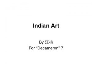 Indian Art By For Decameron 7 Tipitaka Vinayapitaka