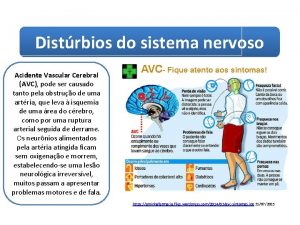 Distrbios do sistema nervoso Acidente Vascular Cerebral AVC