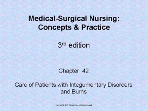 MedicalSurgical Nursing Concepts Practice 3 rd edition Chapter