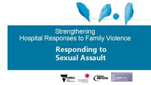 Strengthening Hospital Responses to Family Violence Responding to