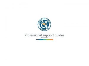 Professional support guides Presentation Bullying defined Recognising bullying