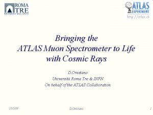 Bringing the ATLAS Muon Spectrometer to Life with