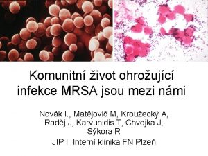 Mrsa infekce