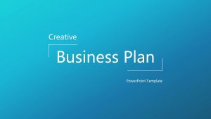 Creative Business Plan Power Point Template Our Agenda