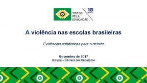 A violncia nas escolas brasileiras Evidncias estatsticas para