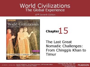 World Civilizations The Global Experience AP Seventh Edition