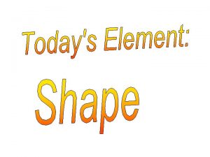 Shapes Visual Direction are related 3 main shapes