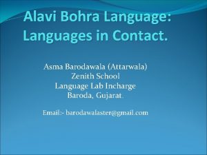 Bohra language