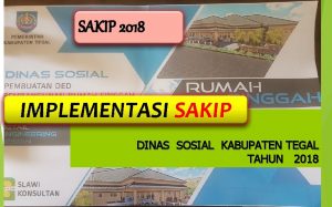 SAKIP 2018 IMPLEMENTASI SAKIP AKUNTABILTAS KINERJA DINAS SOSIAL