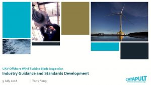 UAV Offshore Wind Turbine Blade Inspection Industry Guidance