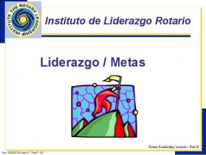 Instituto de liderazgo rotario