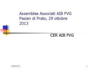 Assemblea Associati AIB FVG Pasian di Prato 29