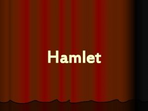 Hamlet I felvons l Helsingrben a vr eltt