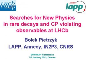 Searches for New Physics in rare decays and