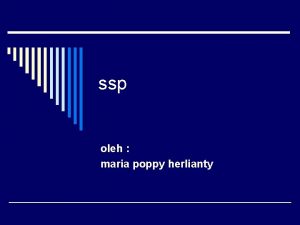 ssp oleh maria poppy herlianty sistem saraf merupakan