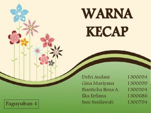 Kecap pangantet adalah