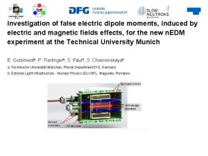 Investigation of false electric dipole moments induced by