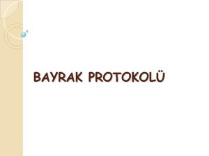 Bayrak protokolü