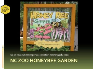Wake county beekeepers