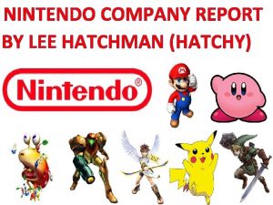 NINTENDO COMPANY REPORT BY LEE HATCHMAN HATCHY Nintendos