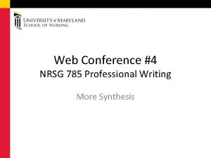 Nrsg 374 assignment 1