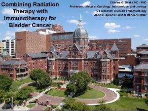 Combining Radiation Therapy with Immunotherapy for Bladder Cancer