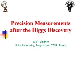 Precision Measurements after the Higgs Discovery M V