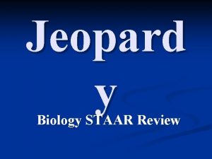 Biology staar review