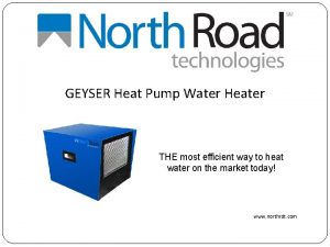 Geyser heat pump water heater