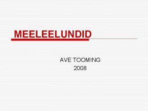 Ave tooming