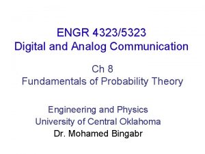 ENGR 43235323 Digital and Analog Communication Ch 8