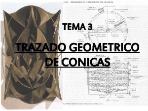 TEMA 3 TRAZADO GEOMETRICO DE CONICAS Expresion 2