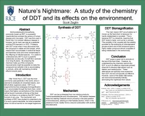 Natures Nightmare A study of the chemistry of