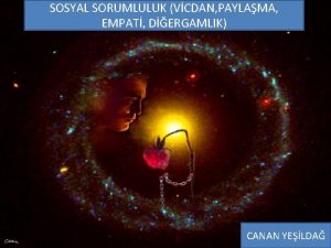 SOSYAL SORUMLULUK VCDAN PAYLAMA EMPAT DERGAMLIK CANAN YELDA