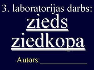 3 laboratorijas darbs zieds ziedkopa Autors style stylus