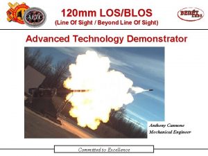 120 mm LOSBLOS Line Of Sight Beyond Line