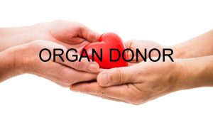 Organ Donation ORGAN DONOR Truth vs Myth Do