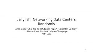 Jellyfish networking data centers randomly