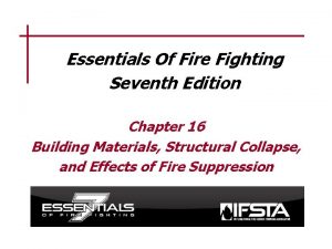 Firefighter essentials 7th edition