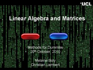 Algebra for dummy