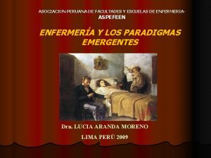 Asociacion peruana de facultades y escuelas de enfermeria