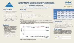 PULMONARY FUNCTION AFTER LAPAROSCOPIC ANTIREFLUX SURGERY IN PATIENTS
