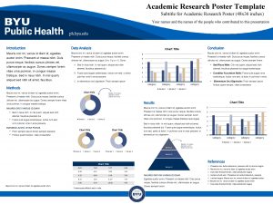 Academic Research Poster Template Subtitle for Academic Research